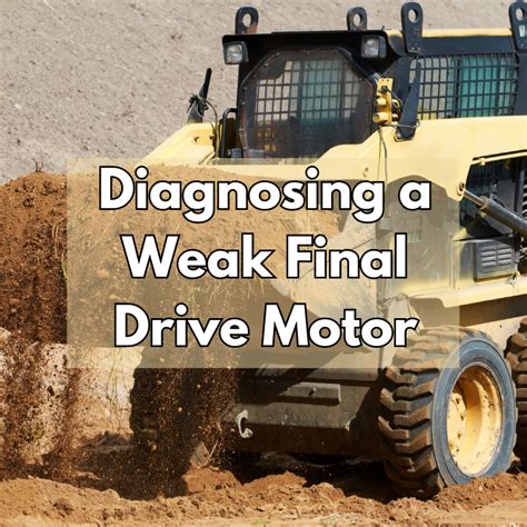 skid steer track high pitch squeel|Diagnosing a Final Drive Motor That is Screeching.